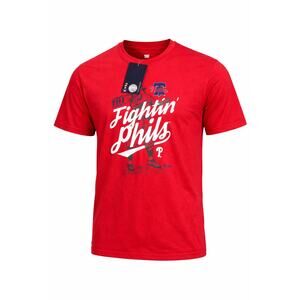Philadelphia Phillies “Fightin’ Phils” T-Shirt #25 Fanatics Red MLB Medium NWT